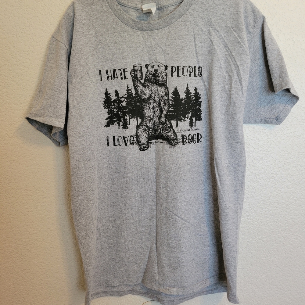 Gray Graphic T-Shirt